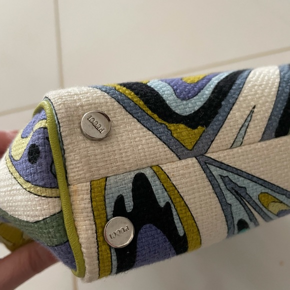 Authentic Emilio Pucci abstract print tote bag - Picture 12 of 15